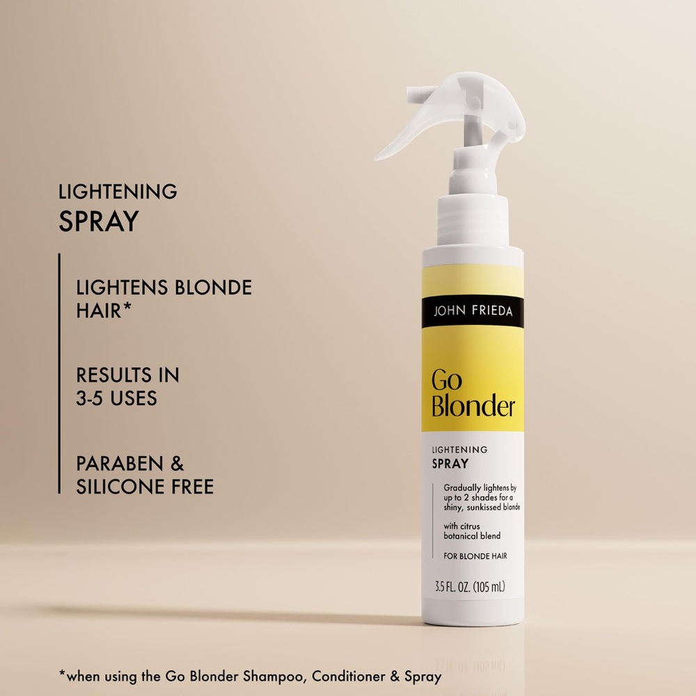 John Frieda Go Blonder Lightening Spray - Picture 5 of 9